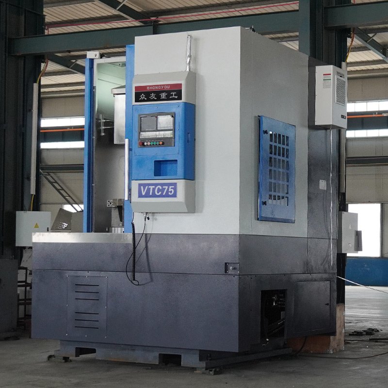 Composite large CNC lathe high precision heavy cutting