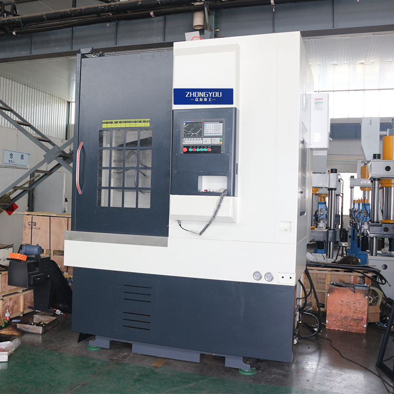 Compact machining equipment CNC vertical lathe