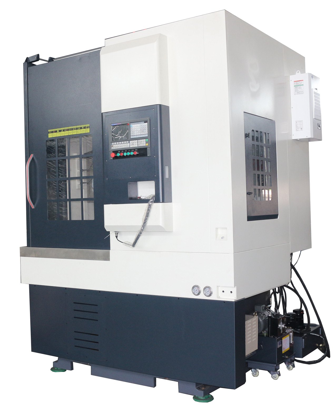 Compact machining equipment CNC vertical lathe