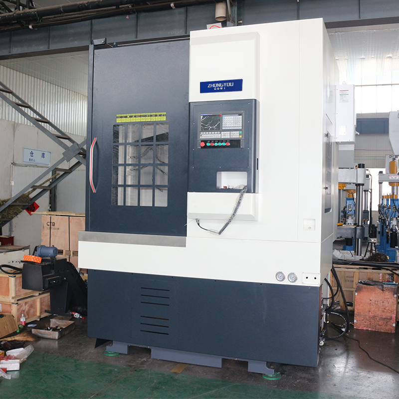 Compact machining equipment CNC vertical lathe