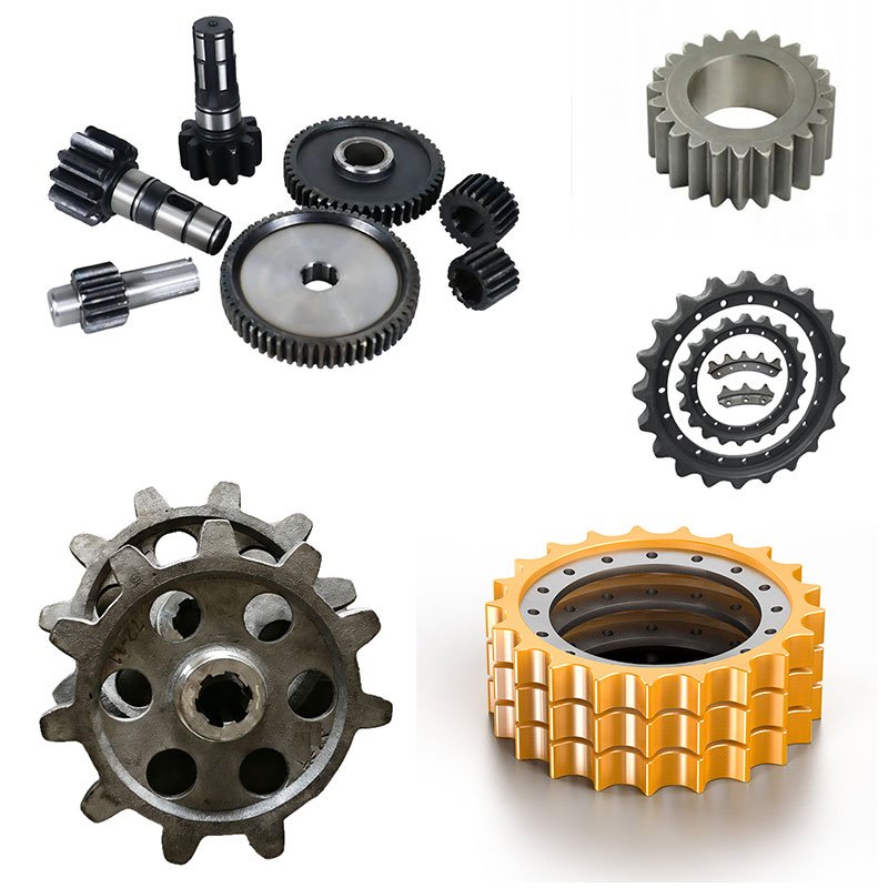 Construction Machinery Drive Wheels  CNC Vertical Lathe