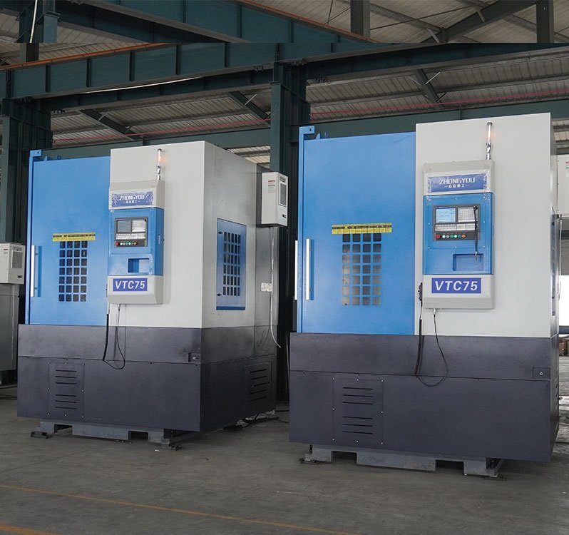 High-precision CNC vertical lathes for axle hubs