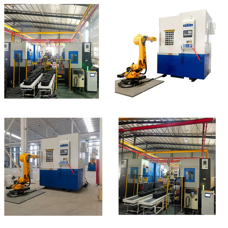 High-precision CNC vertical lathes for axle hubs