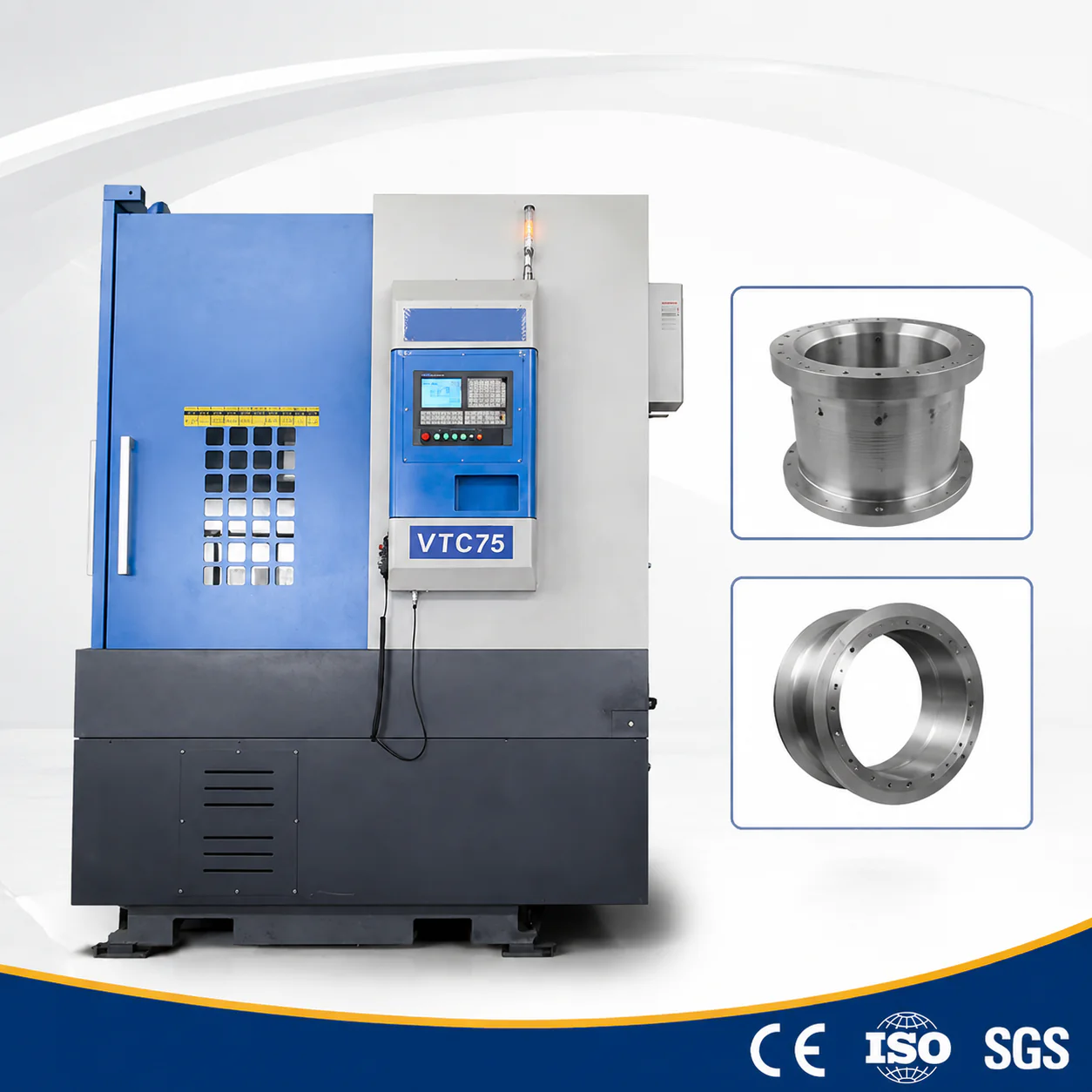 The Industrial Application and Value of CNC Vertical Lathes